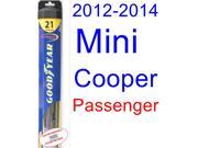 2012-2014 Mini Cooper Coupe Wiper Blade (Passenger) (Goodyear Wiper Blades-Hybrid) (2013) 2012-2014 Mini Cooper Coupe Wiper Blade (Passenger) (Goodyear Wiper Blades-Hybrid) (2013)