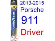 2013 2015 Porsche 911 Wiper Blade Driver Goodyear Wiper Blades Hybrid 2014