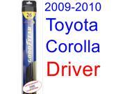 2009 2010 Toyota Corolla XLE Wiper Blade Driver Goodyear Wiper Blades Hybrid