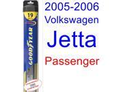 2005-2006 Volkswagen Jetta Wiper Blade (Passenger) (Goodyear Wiper Blades-Hybrid) 2005-2006 Volkswagen Jetta Wiper Blade (Passenger) (Goodyear Wiper Blades-Hybrid)