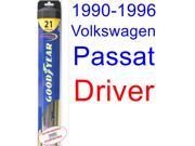 1990-1996 Volkswagen Passat Wiper Blade (Driver) (Goodyear Wiper Blades-Hybrid) (1991,1992,1993,1994,1995) 1990-1996 Volkswagen Passat Wiper Blade (Driver) (Goodyear Wiper Blades-Hybrid) (1991,1992,1993,1994,1995)