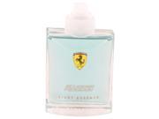 Ferrari Scuderia Light Essence Cologne by Ferrari EDT Spray Tester Men 2.5 oz