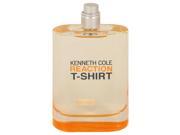 Kenneth Cole Reaction T Shirt by Kenneth Cole Eau De Toilette Spray Tester 3.4 oz Men