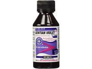 Gentian Violet Topical Solution 1% anti infective 2 OZ 59 mL Pack of 6