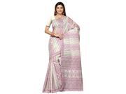 Triveni Appealing Multi Colored Printed Blended Cotton Saree 1012