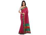 Triveni Beautiful Pink Colored Blended Cotton Casual Wear Saree 129A