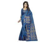 Triveni Graceful Blue Colored Art Silk Jacquard Festive Saree