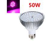 Grow Light BANGWEIER 50W E27 Full Spectrum LED Plant Grow Lights Bulb Veg Hydroponic Lamps