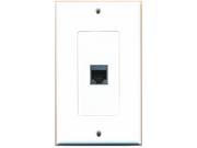 RiteAV 1 Port RJ45 Shielded Decorative Wall Plate