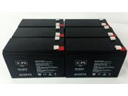 12v 9Ah Replacement Battery for Parasystems MCP 2000RM E UPS 6 PACK SPS BRAND