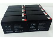 12v 8Ah APC Smart UPS 3000VA RM 3U SU3000RM3U UPS Replacement Battery 8 PACK SPS BRAND