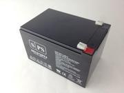 12v 12Ah Portalac GS PE1012RF1 Emergency Light Replacement Battery SPS BRAND
