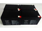 12v 12Ah APC SU1000INET UPS Replacement Battery 4 PACK SPS BRAND