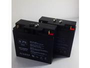 12v 22Ah Go Ped ESR 750H Wheelchair upgrade from 12V 18Ah Replacement Battery 2 PACK SPS BRAND