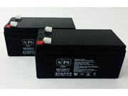 12v 3.4Ah Sealed Lead Acid SLA Replacement Battery for BB BP3 12 SPS Brand 2 pack