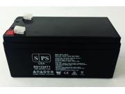 12v 3.4Ah Replacement Battery for Powertron PE12V32F1 SPS Brand
