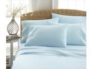 Home Collection™ Premium Double Brushed Microfiber 6 Piece Bed Sheet Set Calking Aqua