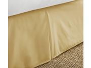 Merit Linens™ Premium Pleated Bed Skirt Dust Ruffle Full Gold