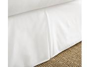 Merit Linens™ Premium Pleated Bed Skirt Dust Ruffle Twin White