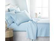 Merit Linens Luxury Double Brushed 6 Piece Bed Sheet Set Full Aqua