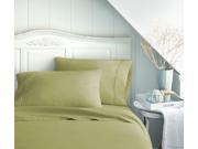 Merit Linens Luxury Double Brushed 4 Piece Bed Sheet Set King Sage