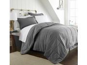 Home Collection™ 8 Piece Bed in a Bag King Gray
