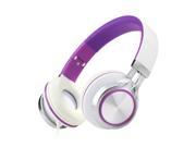Ms200 Foldable Over ear Noise cancelling Headphoens with Mic for Iphone Android Devices