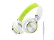 Ms200 Foldable Over ear Noise cancelling Headphoens with Mic for Iphone Android Devices