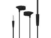 Uiisii C100 Noise Isolating In ear Earbuds with Mic Remote Control for Running Compatible with iPhone iPod and Android