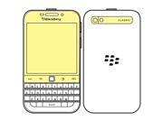 Martin Fields Overlay Plus Screen Protector Blackberry Classic Includes Button Protector Camera Lens Protector