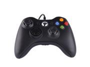 Black USB Wired Gamepad Controller Joypad Joystick For Xbox 360 PC Windows US