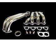 For 88 00 Honda Civic Crx Del Sol D15D16 D Series Stainless Steel Exhaust Header