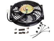 10 Electric Curved Blade Reversible radiator Cooling Fan 12v 80w 850cfm