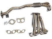 4 2 1 STAINLESS STEEL EXHAUST HEADER FOR 92 96 HONDA PRELUDE SI H23 SI2.3L H23A1