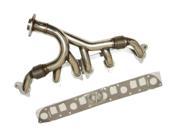 For Jeep Wrangler Exhaust Cherokee Polished Stainless Steel Header 4.0L