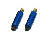 A pair of blue 2 lbs residual pressure valves Fit Chevy Ford