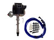 For SBC BBC 305 454 V8'S HEI Distributor& 9.5 mm Blue 90 Degree Spark Plug Wires For SBC BBC 305 454 V8'S HEI Distributor& 9.5 mm Blue 90 Degree Spark Plug Wires