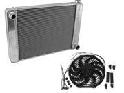 For SBC BBC Chevy GM Fabricated Aluminum Radiator 21 For SBC BBC Chevy GM Fabricated Aluminum Radiator 21