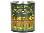Semi Gloss General Finishes Exterior 450 Varnish Quart