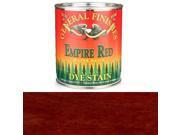General Finishes Water Based Dye Empire Red Quart