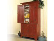 Woodworking Project Paper Plan to Build Country Classic Stepback Cupboard
