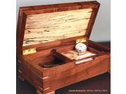 Woodworking Project Paper Plan to Build Keepsake Jewelry Box