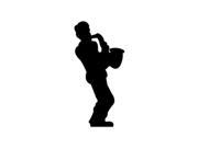Woodworking Project Paper Plan to Build Saxophone Player Shadow