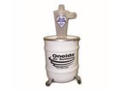 Oneida Molded Deluxe Dust Deputy Kit With 10 gallon Steel Drum