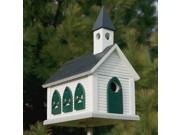 Woodworking Project Paper Plan to Build Country Church Birdhouse
