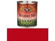 General Finishes Holiday Red Milk Paint Pint