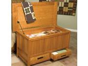 Woodworking Project Paper Plan to Build Arts Crafts Blanket Chest