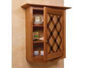 Woodworking Project Paper Plan to Build Quilt Front Wall Cabinet