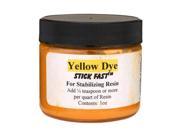 Stick Fast Yellow Powder Dye for Stabilizing Resin