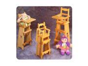 Woodworking Project Paper Plan to Build 3 Doll High Chair